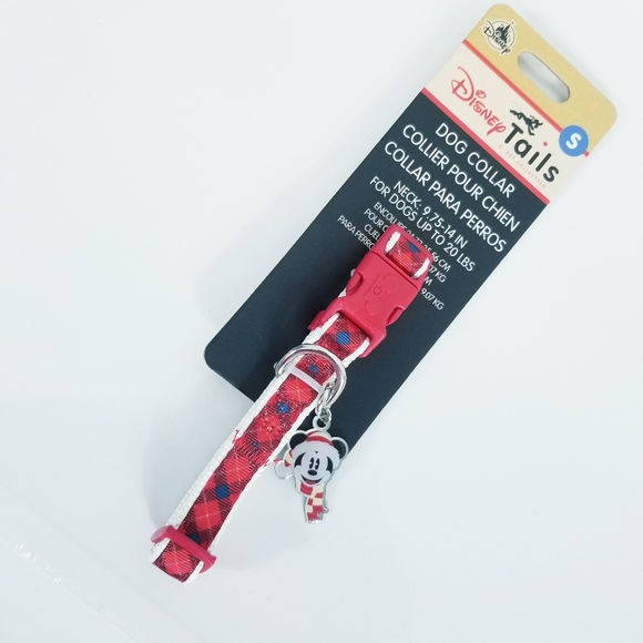Disney Parks Exclusive Dog Holiday Collar small 20pds Christmas new - Picture 1 of 6